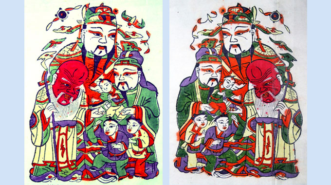 庙画及年画(图4)