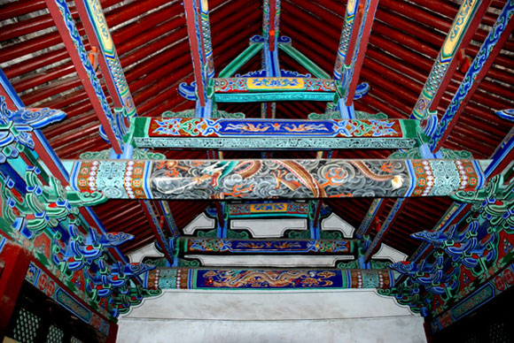 15-府城隍庙拜殿梁架