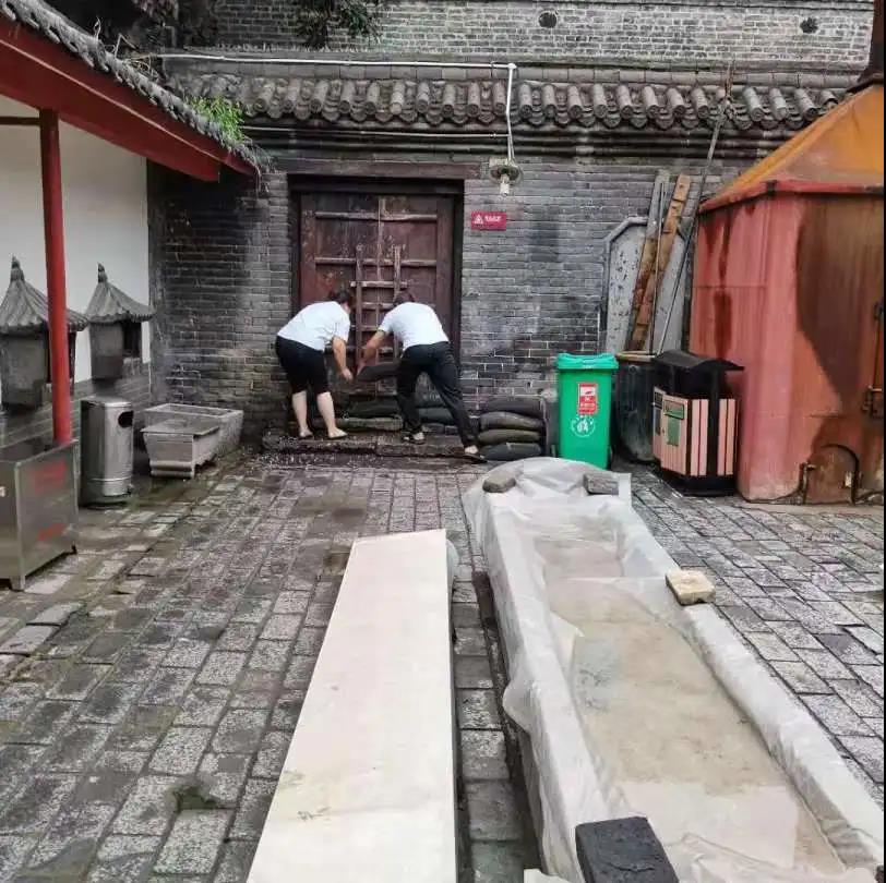 全力以赴,众志成城--安阳民俗博物馆打赢防汛抗灾攻坚战(图1) 全力以赴,众志成城--安阳民俗博物馆打赢防汛抗灾攻坚战(图1)