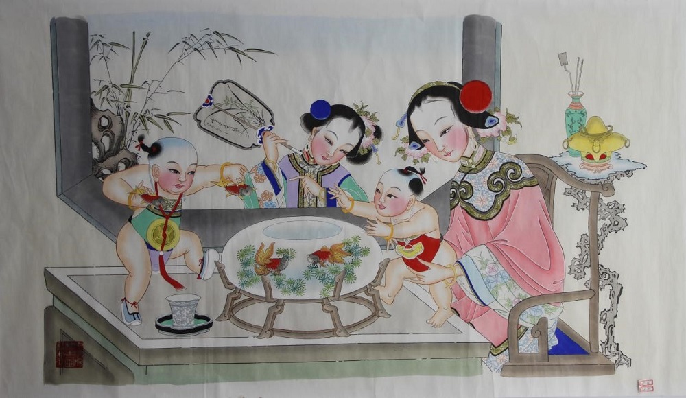 《年从画里来——馆藏木版年画、年画版精品展》(图12)